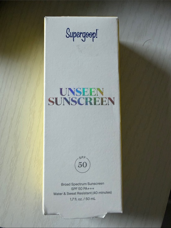 Supergoop! Other - Supergoop! Unseen Sunscreen SPF 50 - White Packaging with Iridescent Logo